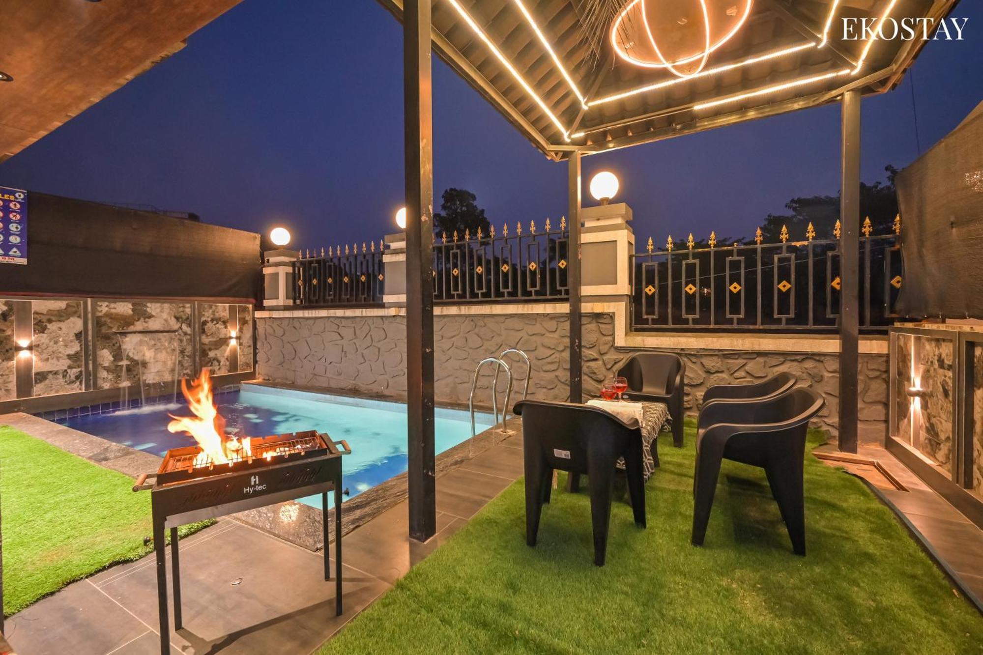 Ekostay Gold - Peninsula Villa Lonavala Bagian luar foto
